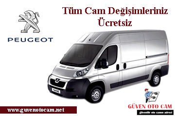 Peugeot Kamyon & Kamyonet Oto Cam Değişimi